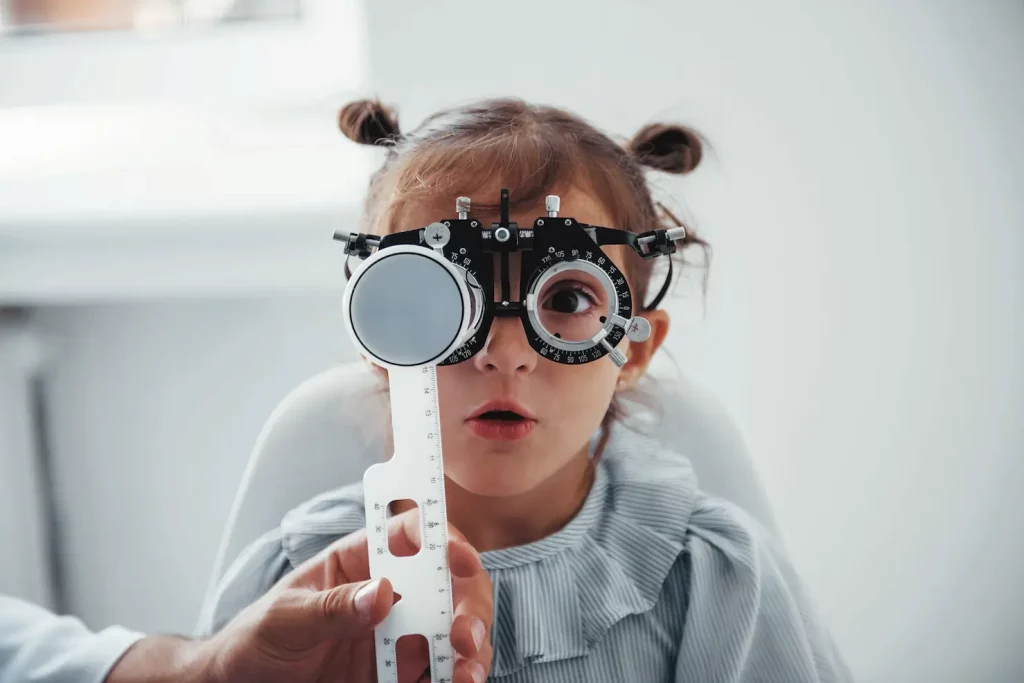 Focus sur l'oeil